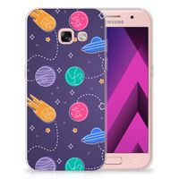 Samsung Galaxy A3 2017 Silicone Back Cover Space - thumbnail