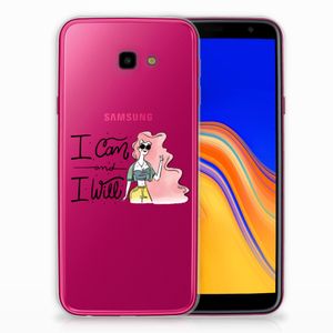 Samsung Galaxy J4 Plus (2018) Telefoonhoesje met Naam i Can