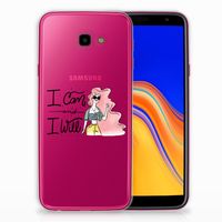 Samsung Galaxy J4 Plus (2018) Telefoonhoesje met Naam i Can - thumbnail