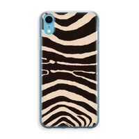 Arizona Zebra: iPhone XR Transparant Hoesje