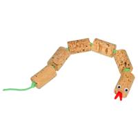 Kids At Work Slangetje Van Kurk Groen