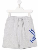 Kenzo Kids short à logo imprimé - Gris - thumbnail