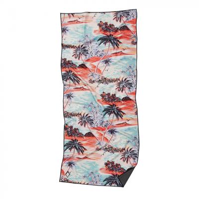 Nomadix badhanddoek Island Times 75 x 180 cm polyester oranje Nomadix badhanddoek Island Times 75 x 180 cm polyester oranje