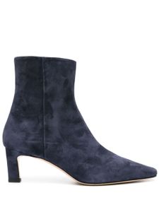 Scarosso bottines Kitty 50 mm en daim - Bleu