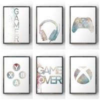 Posters - Gaming/Gamer/Set van 6