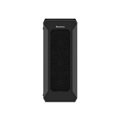 Genesis Irid 505F Midi-tower PC-behuizing Zwart