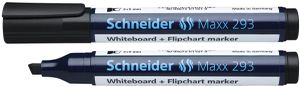 Schneider whiteboard + flipchart marker Maxx 293 zwart