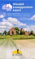 Wandelknooppuntenkaart - Wandelkaart 1 Groningen west | Reisboekwinkel