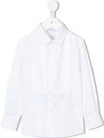 Dolce & Gabbana Kids chemise à plastron - Blanc