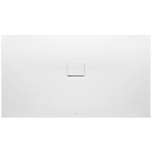 Villeroy & Boch Squaro infinity douchevloer 110x90cm stone white UDQ1190SQI2IV-RW