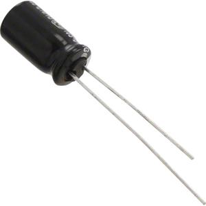 Panasonic Elektrolytische condensator Radiaal bedraad 2.5 mm 10 µF 100 V 20 % (Ø) 6.3 mm 1 stuk(s)