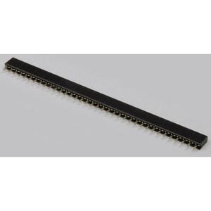 TRU COMPONENTS Female header (standaard) Aantal rijen: 1 Aantal polen per rij: 4 TC-2506418 1 stuk(s)