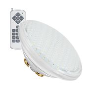 Led PAR56 18W LED zwembadlamp RGB met afstandsbediening (warm wit)