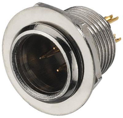 MONACOR xlr-308/P XLR Plug aderverbinder – verbindingsdraden (1,1 cm)