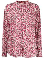 MARANT ÉTOILE blouse boutonnée à motif abstrait - Rose