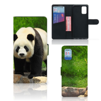 Samsung Galaxy A02s | M02s Telefoonhoesje met Pasjes Panda