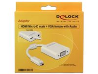 DeLOCK 65557 USB grafische adapter 1920 x 1080 Pixels Wit - thumbnail