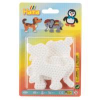 Hama Strijkkralenbordjes Olifant, Pinguin, Hond