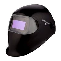 3M Speedglas 100 Welding helmet with auto-darkening filter Zwart - thumbnail