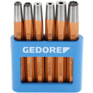 Gedore 8773600 125 B - GEDORE - snapper- en dopperset 6-delig