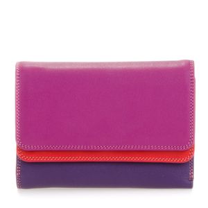 Mywalit Portemonnee Double Flap Purse/Wallet Sangria