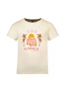 B.Nosy Meisjes t-shirt - Britt - Ecru