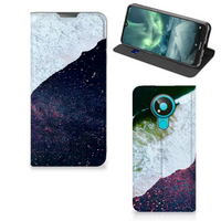 Nokia 3.4 Stand Case Sea in Space - thumbnail