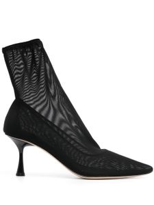 Studio Amelia bottines en maille 90 mm - Noir