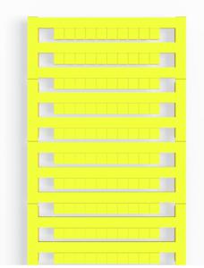 DEK 5/5MC-10 NEUT.GE  - Label for terminal block 5mm yellow DEK 5/5MC-10 NEUT.GE