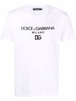 Dolce & Gabbana t-shirt à logo imprimé - Blanc