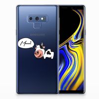 Samsung Galaxy Note 9 Telefoonhoesje met Naam Cow