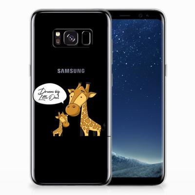 Samsung Galaxy S8 Telefoonhoesje met Naam Giraffe Samsung Galaxy S8 Telefoonhoesje met Naam Giraffe