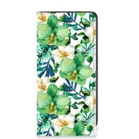 Samsung Galaxy A41 Smart Cover Orchidee Groen