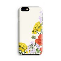 Wilde bloemen: iPhone 8 Volledig Geprint Hoesje - thumbnail