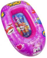 Gerimport opblaasboot Super Wings meisjes 90 cm PVC roze
