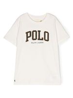 Ralph Lauren Kids t-shirt en coton à logo brodé - Blanc