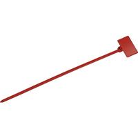 TRU COMPONENTS TC-6646444 Geleidermarkering labeloppervlak: 20 x 13 mm rood 100 st