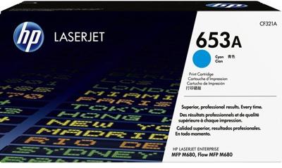 HP 653A Origineel Cyaan 1 stuk(s) HP 653A Origineel Cyaan 1 stuk(s)
