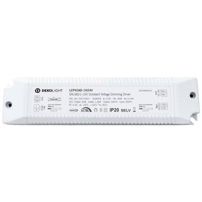 Deko Light BASIC, DIM, CV, LCP LED-transformator Constante spanning 0 mA - 1.70 A 24 V/DC 1 stuk(s)
