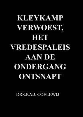 Drs.P.A.J.  Coelewij Kleykamp verwoest, het Vredespaleis aan de ondergang ontsnapt