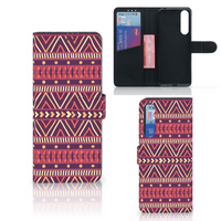 Sony Xperia 1 II Telefoon Hoesje Aztec Paars