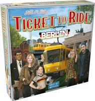 Days of Wonder - Ticket to Ride Berlijn - Strategisch Bordspel - Ontdek de Schatten van Berlijn met Trams en Metro - Familievriendelijk Plezier - 2-4 Spelers, Vanaf 8 Jaar, Engelstalige Editie