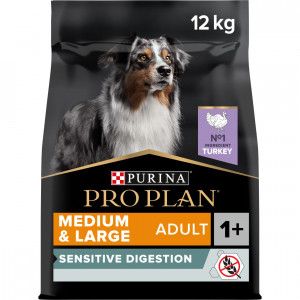 Pro Plan Medium & Large Adult Sensitive Digestion graanvrij hondenvoer 12 kg