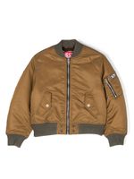 Diesel Kids veste bomber JFighters à fermeture zippée - Vert