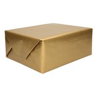 Rollen Gouden kraftpapier/Inpakpapier 70 x 200 cm   -