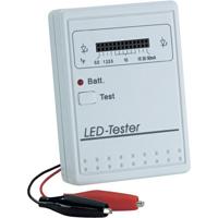 H-Tronic LED tester 9 V/DC geschikt voor (LED) bekabelde LED, SMD LED 1 stuk