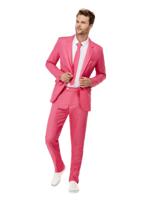 Solid Colour Suit Hot Pink