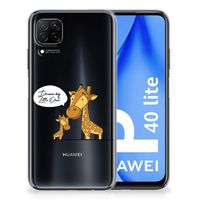 Huawei P40 Lite Telefoonhoesje met Naam Giraffe