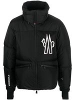 Moncler Grenoble veste de ski Verdons à logo imprimé - Noir