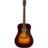 Fender PD-220E Dreadnought 3-Color Vintage Sunburst elektrisch-akoestische westerngitaar met koffer